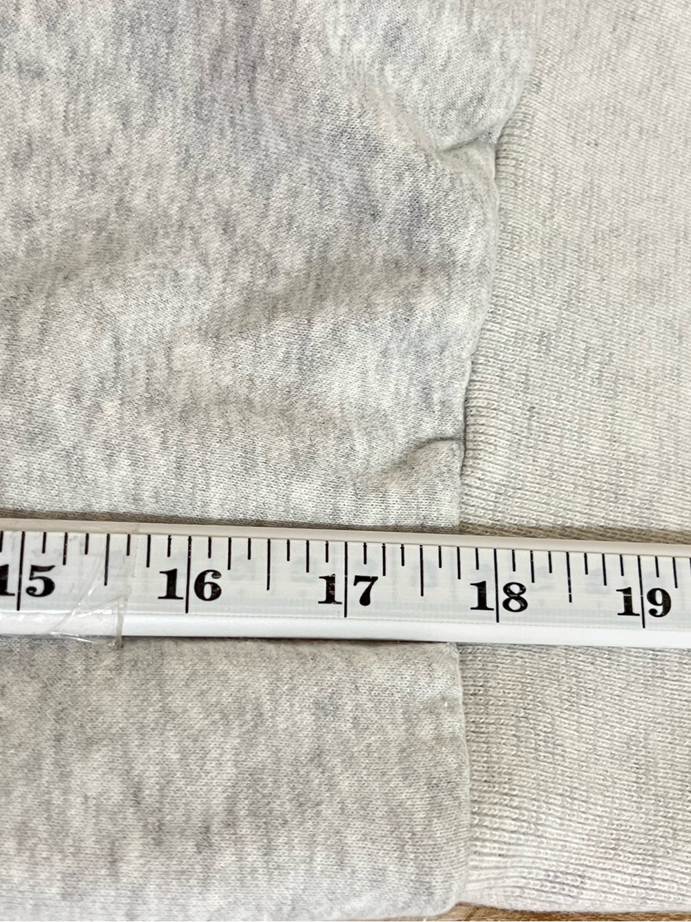 Abercrombie & Fitch Women’s Size XL US Quarter Zip Sweatshirt Light Gray - Picture 9 of 15